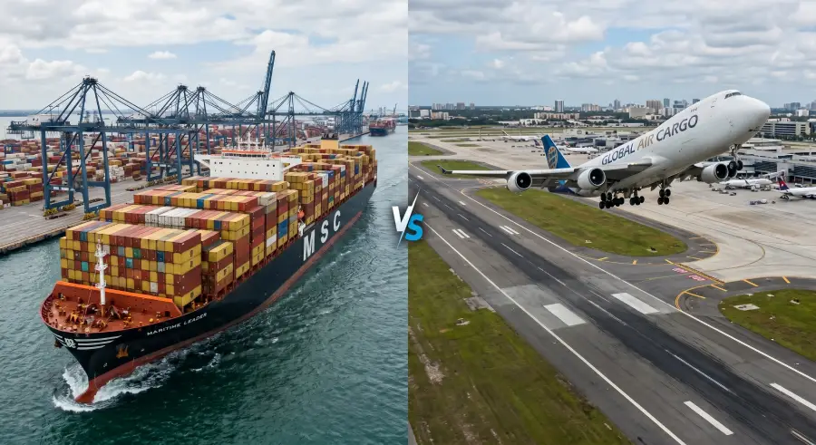 que es mejor si barco o avion